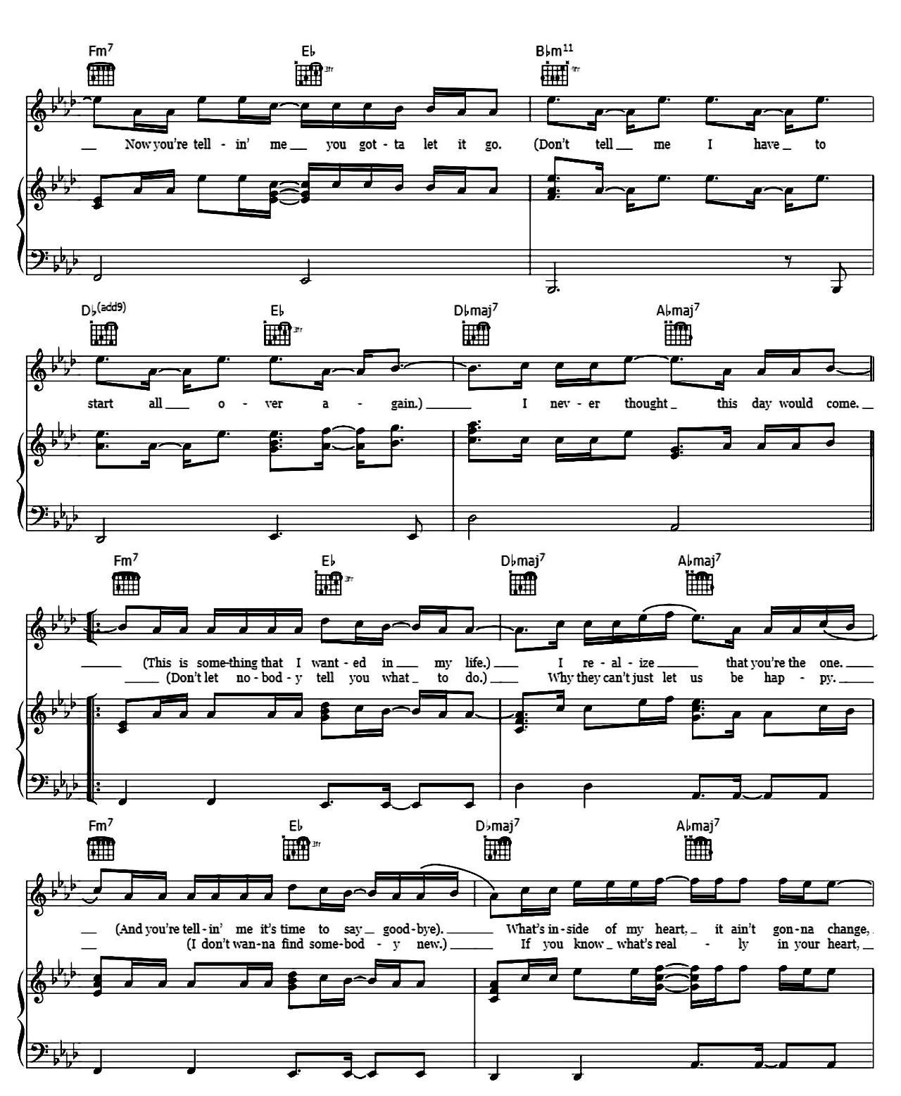 I Call It Love sheet music 2