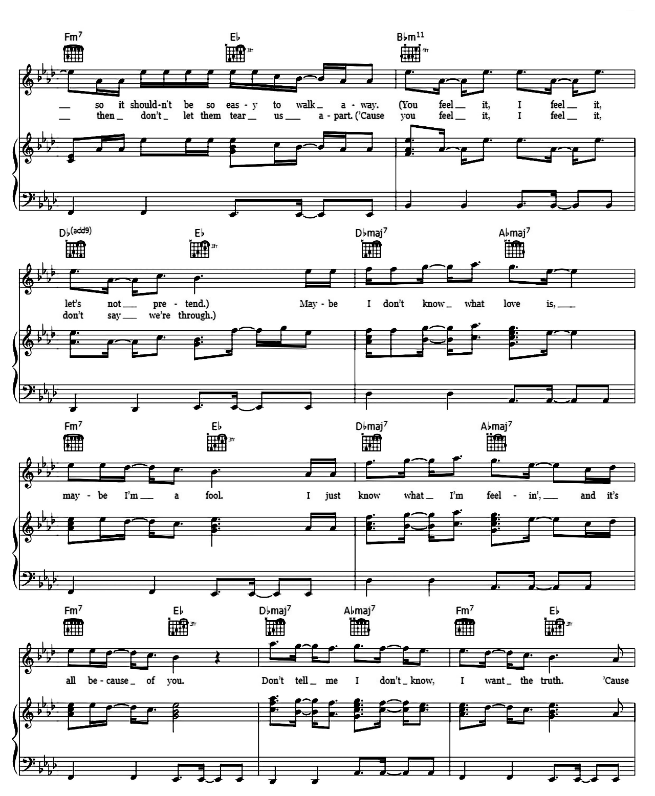 I Call It Love sheet music 3
