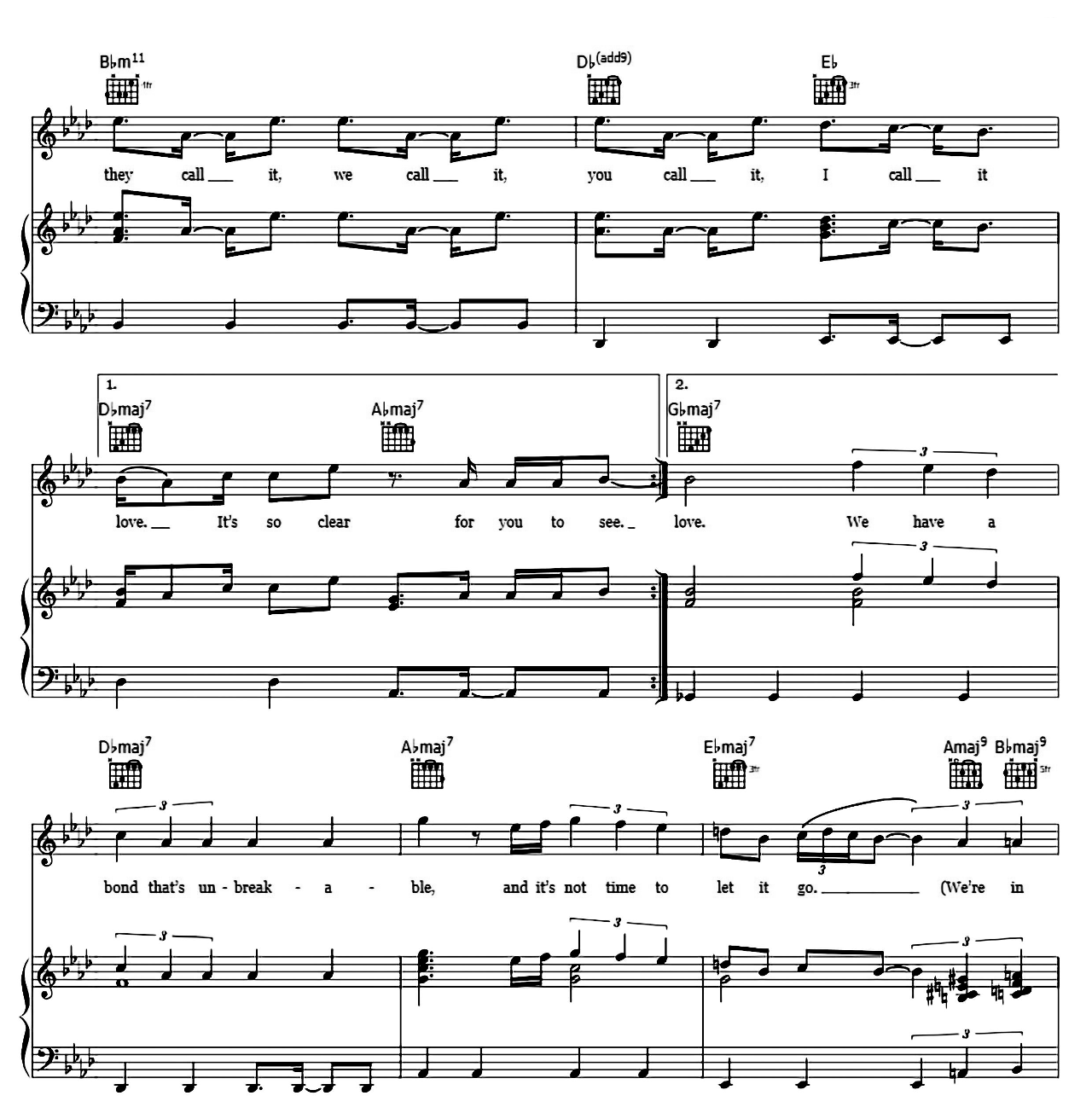 I Call It Love sheet music 4