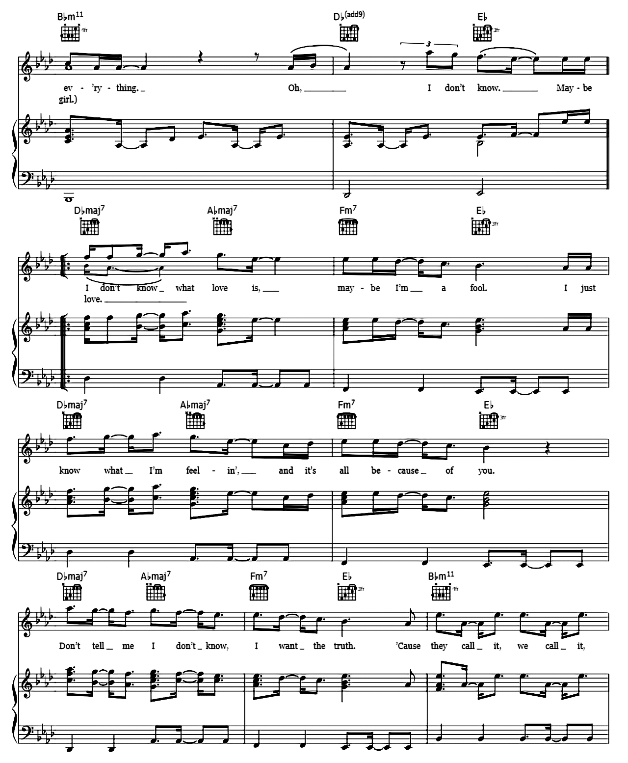 I Call It Love sheet music 6