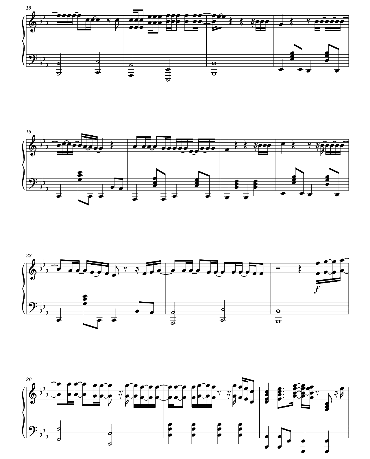 How Do I Say Goodbye sheet music 2