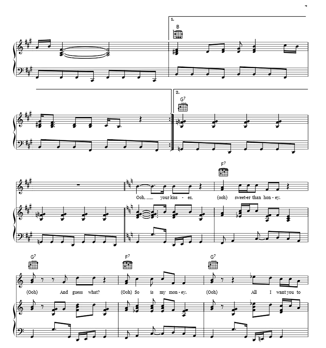 Respect sheet music 4