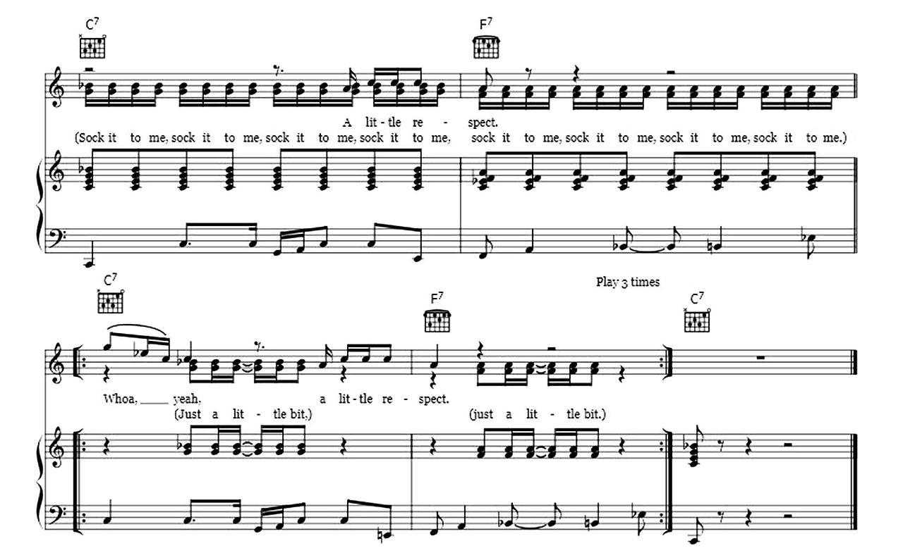 Respect sheet music 6