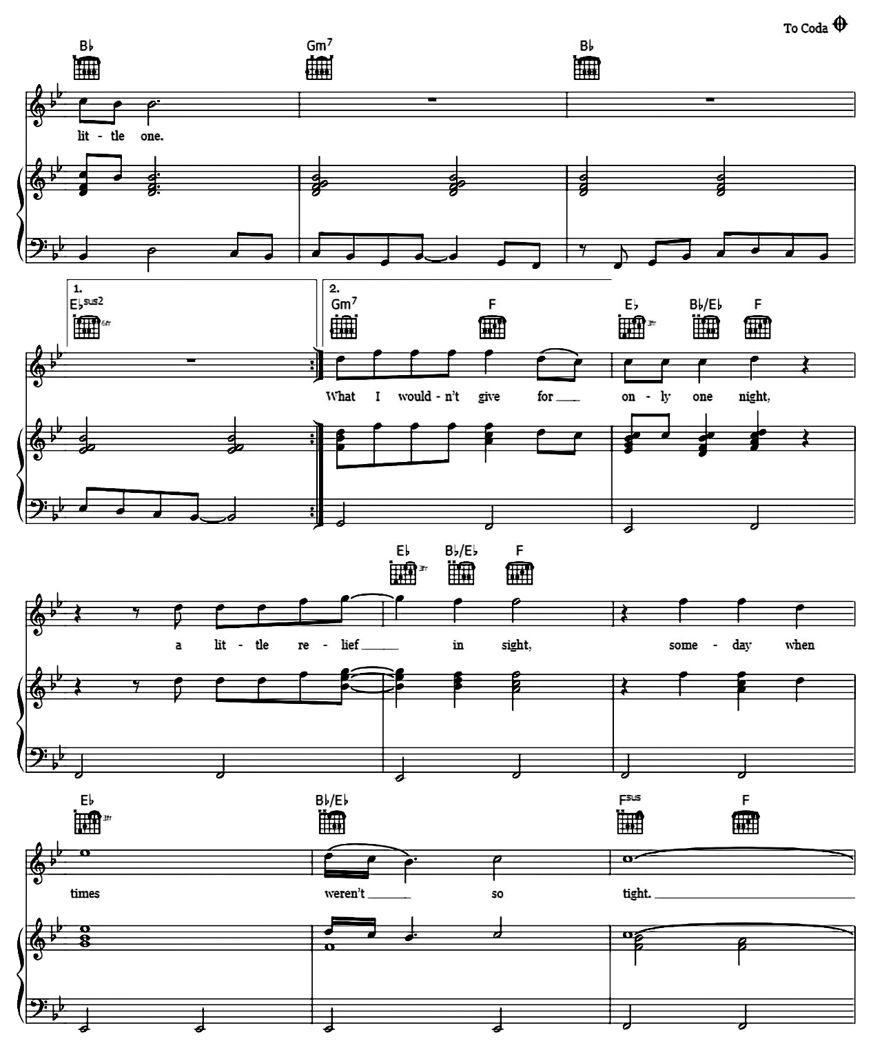 Every Little Kiss sheet music 7