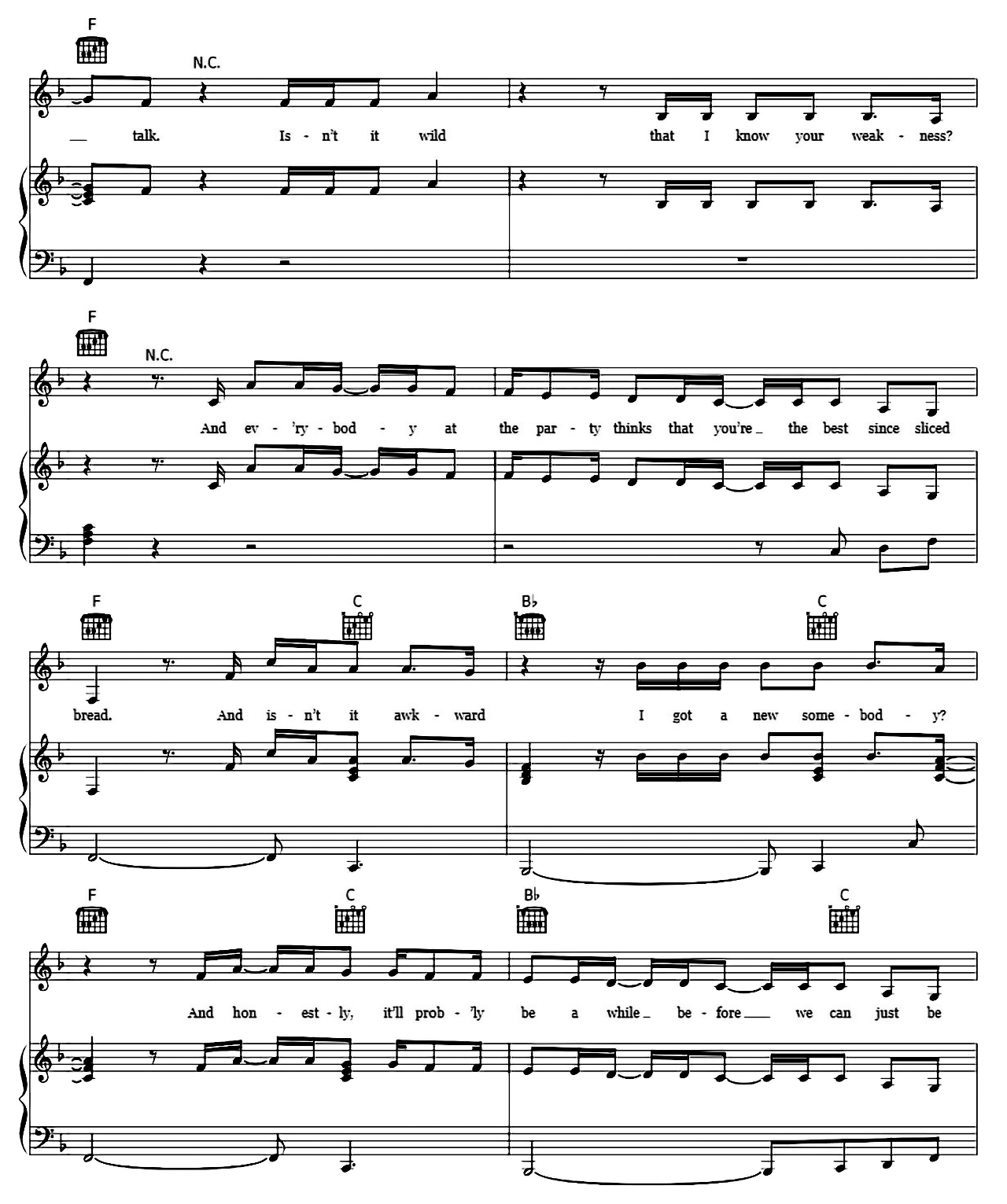 Small Talk sheet music 4