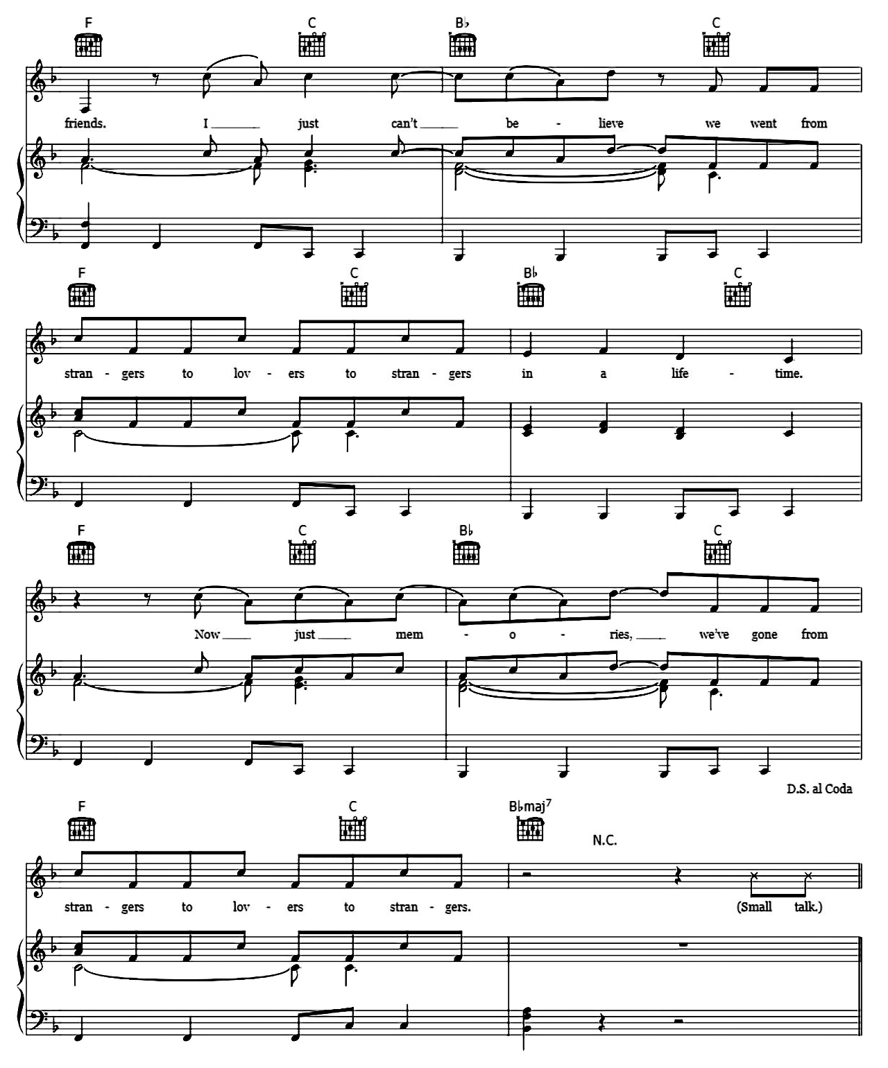 Small Talk sheet music 5