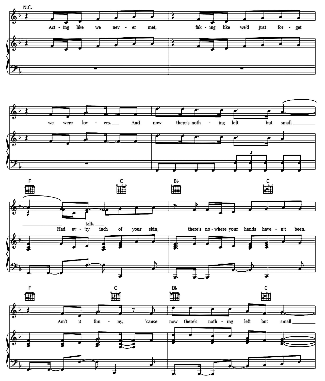 Small Talk sheet music 7