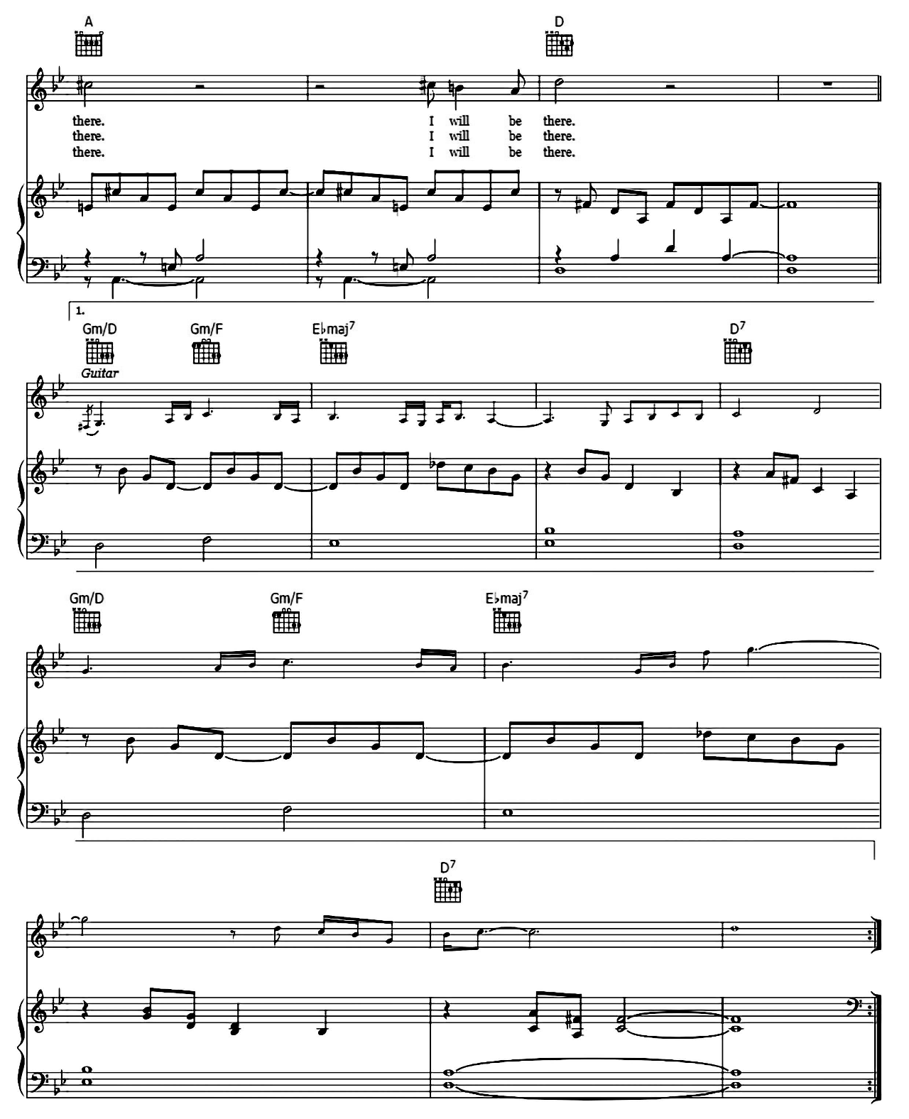 Still Loving You sheet music 3