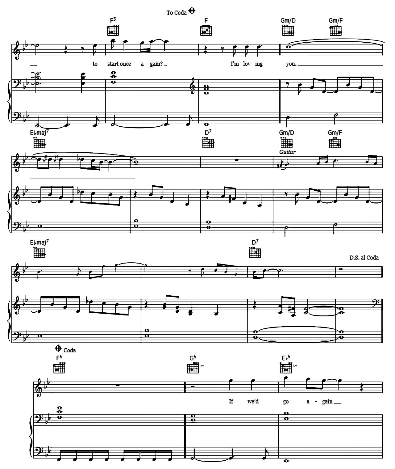 Still Loving You sheet music 5