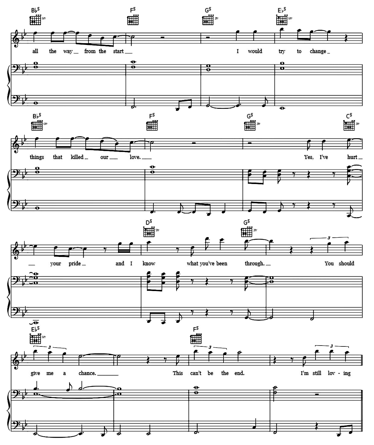 Still Loving You sheet music 6