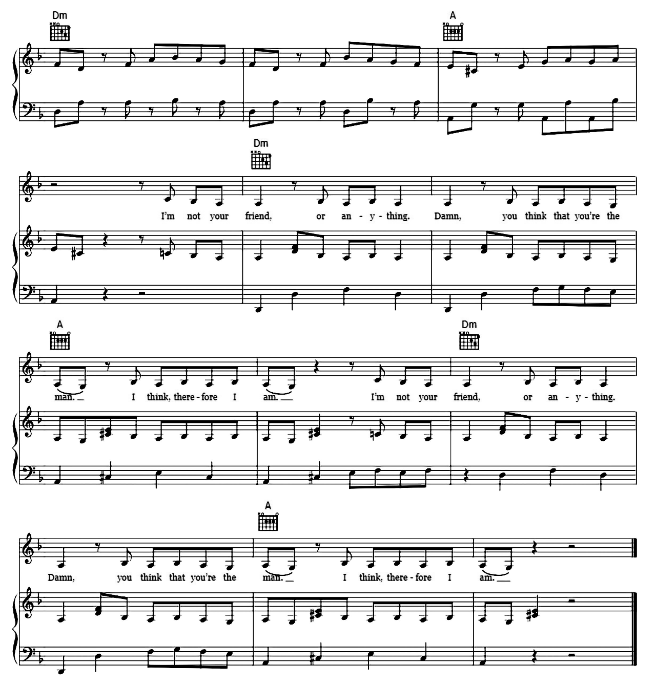 Therefore I Am sheet music 6