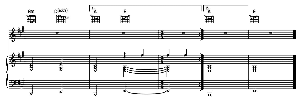 To Build A Home sheet music 7