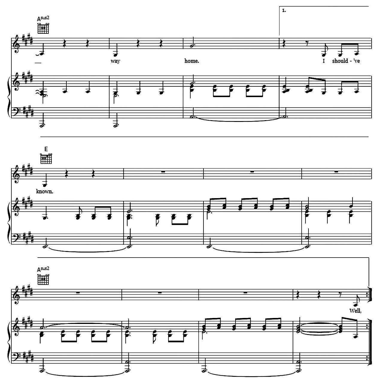 Dear John sheet music 6