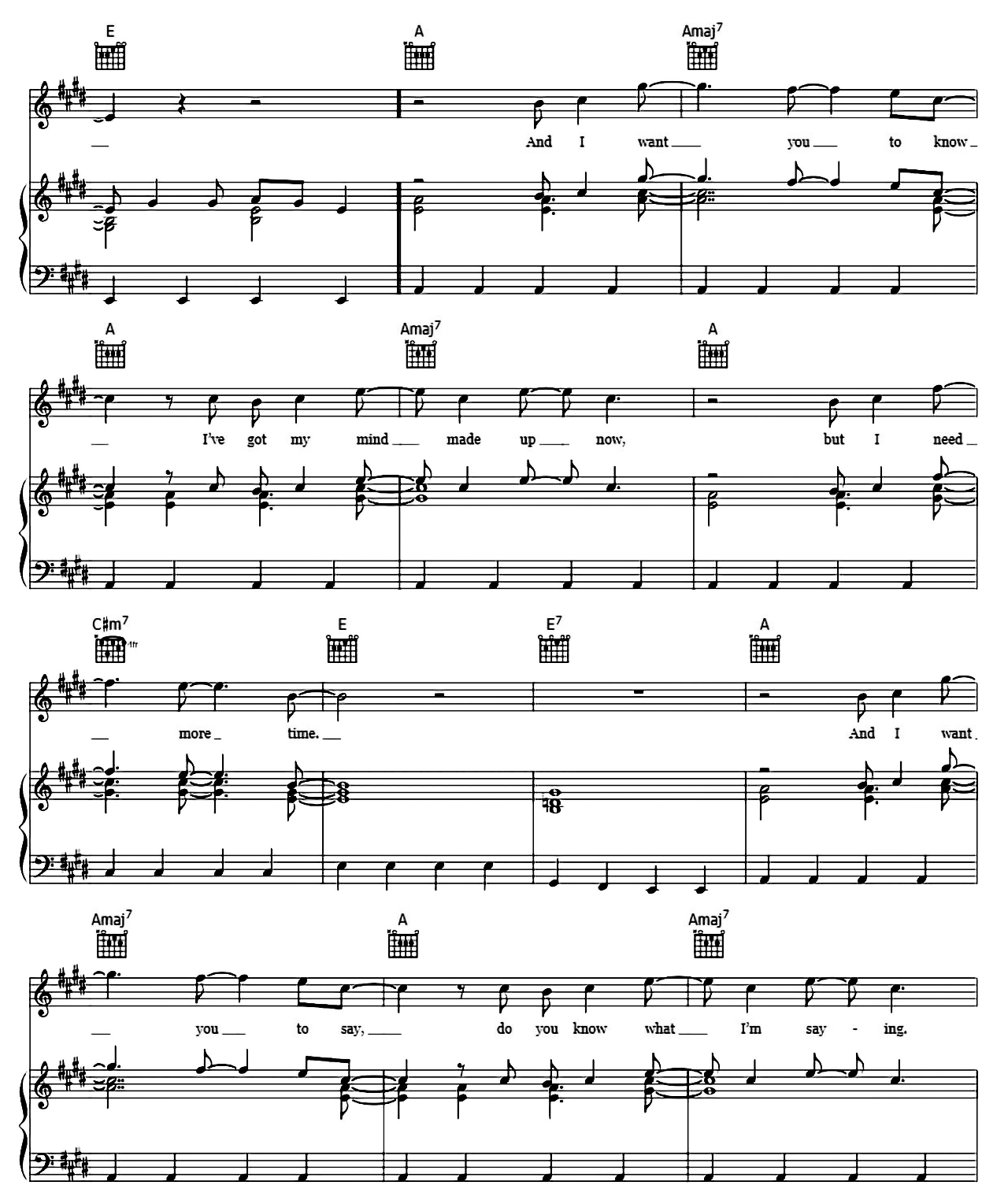 She's Electric sheet music 3