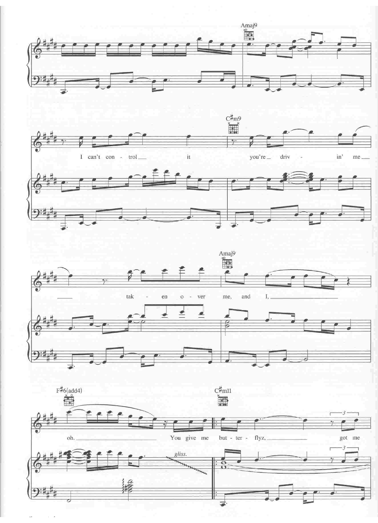 Butterflyz sheet music 6