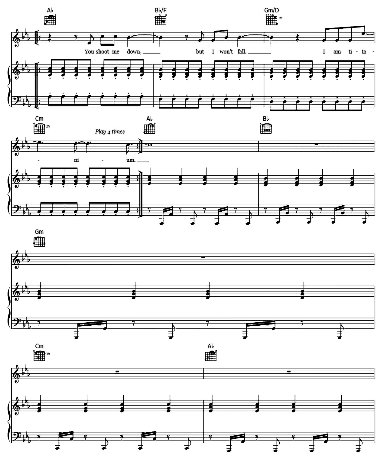 Titanium sheet music 7