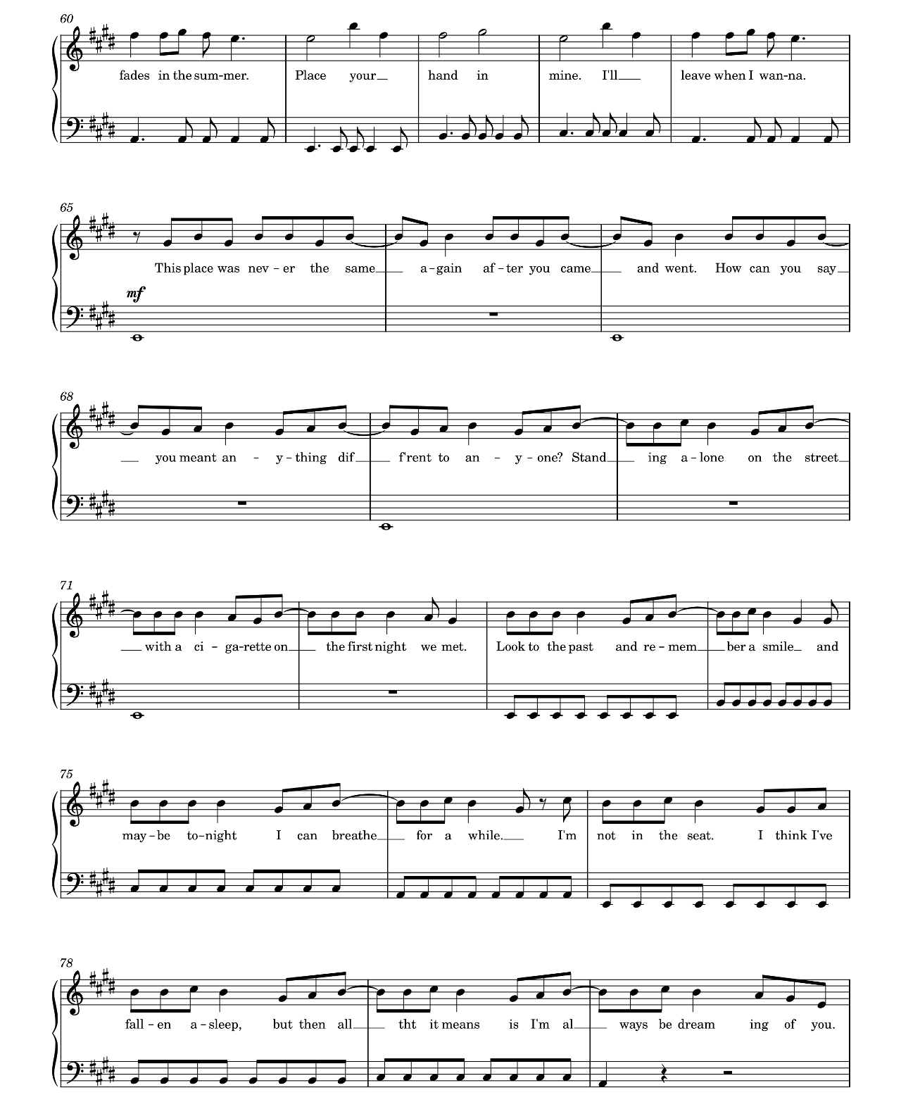 Feeling This sheet music 4