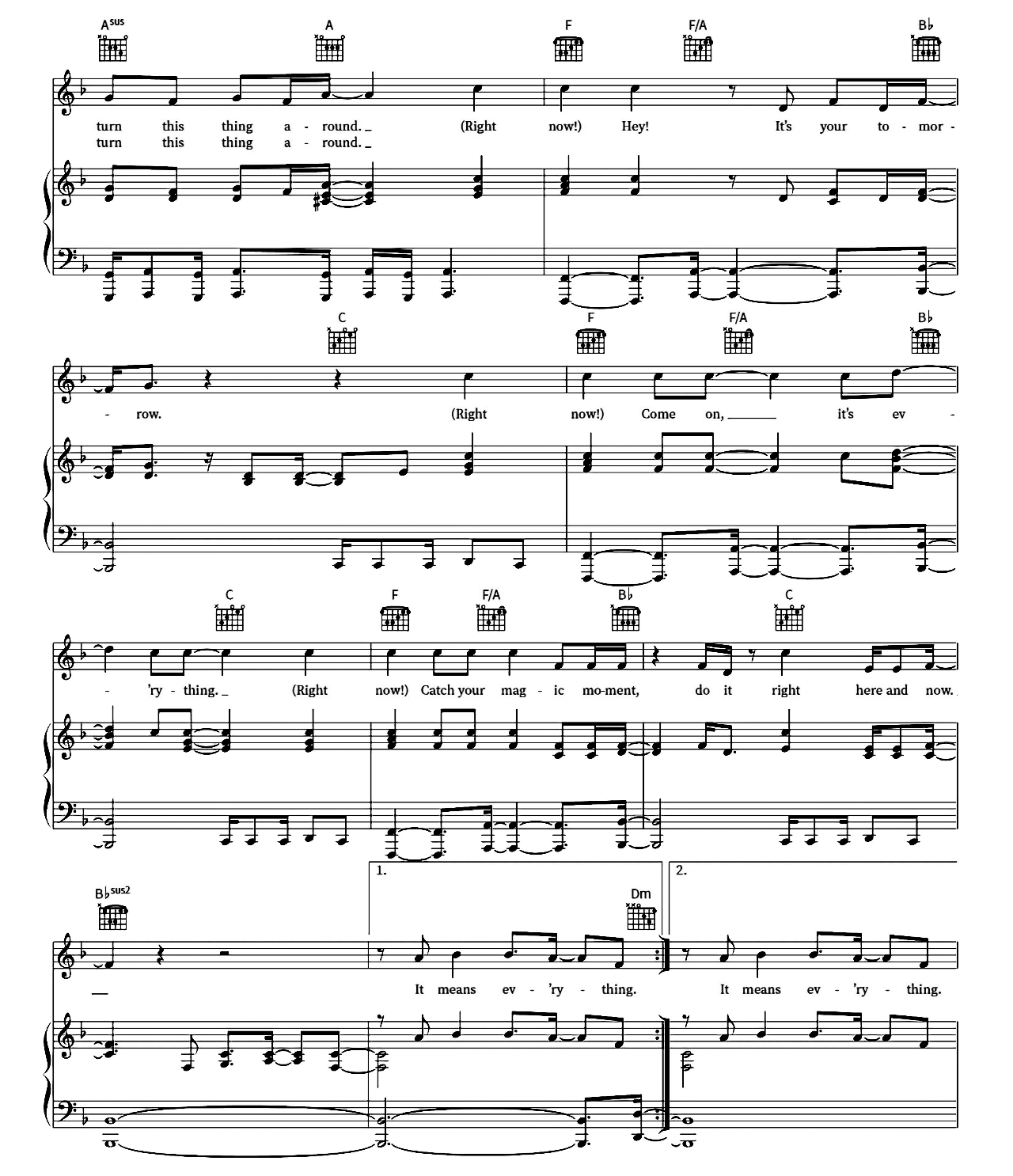 Right Now sheet music 5