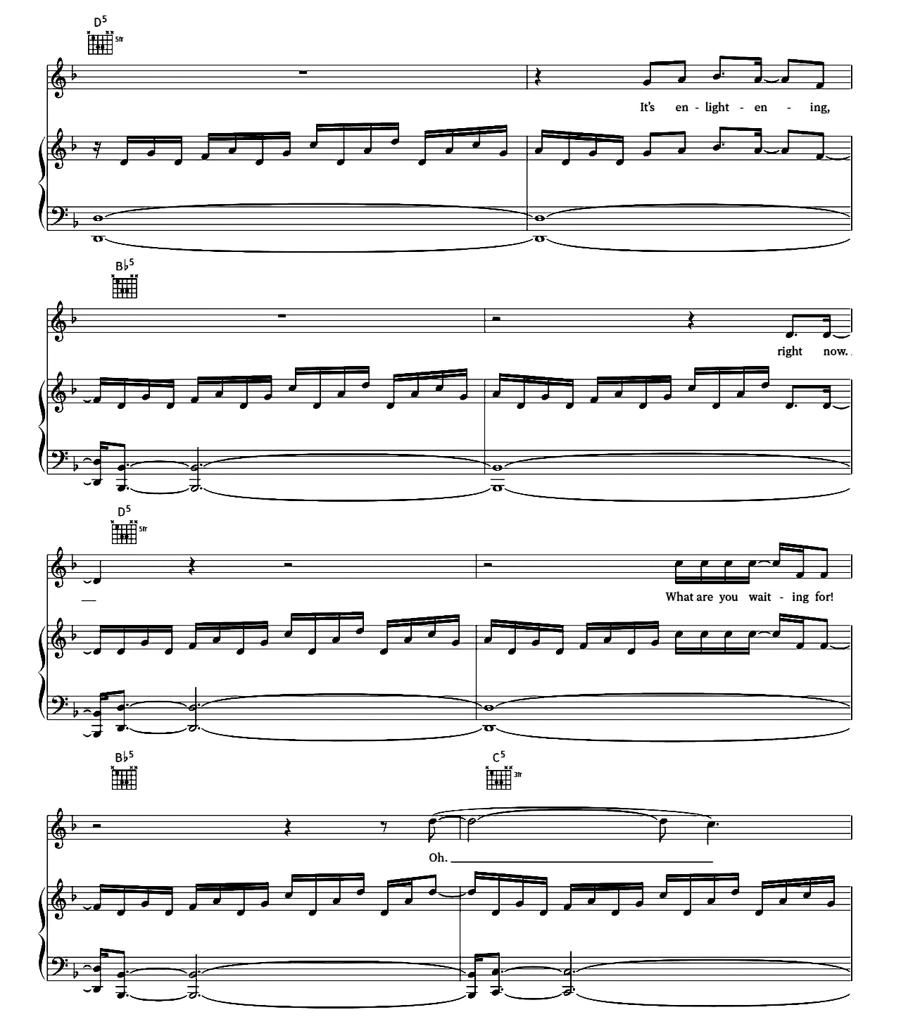 Right Now sheet music 6