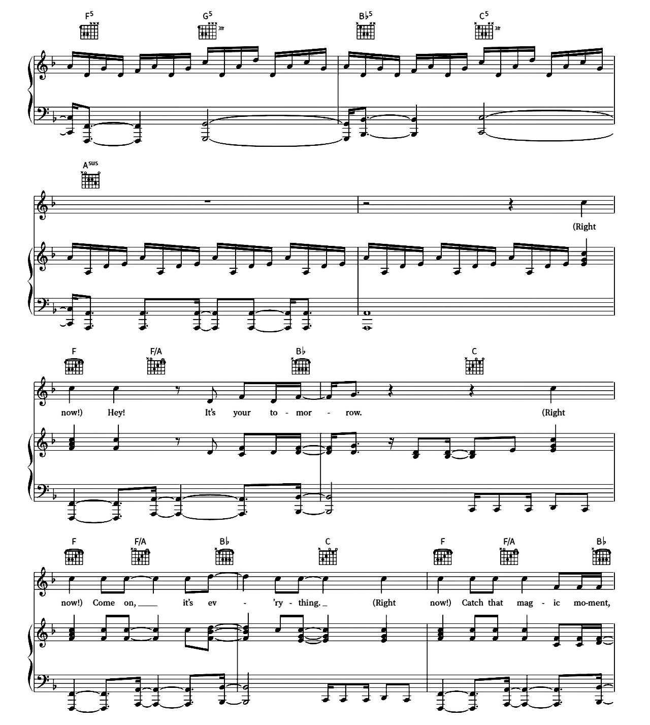 Right Now sheet music 7