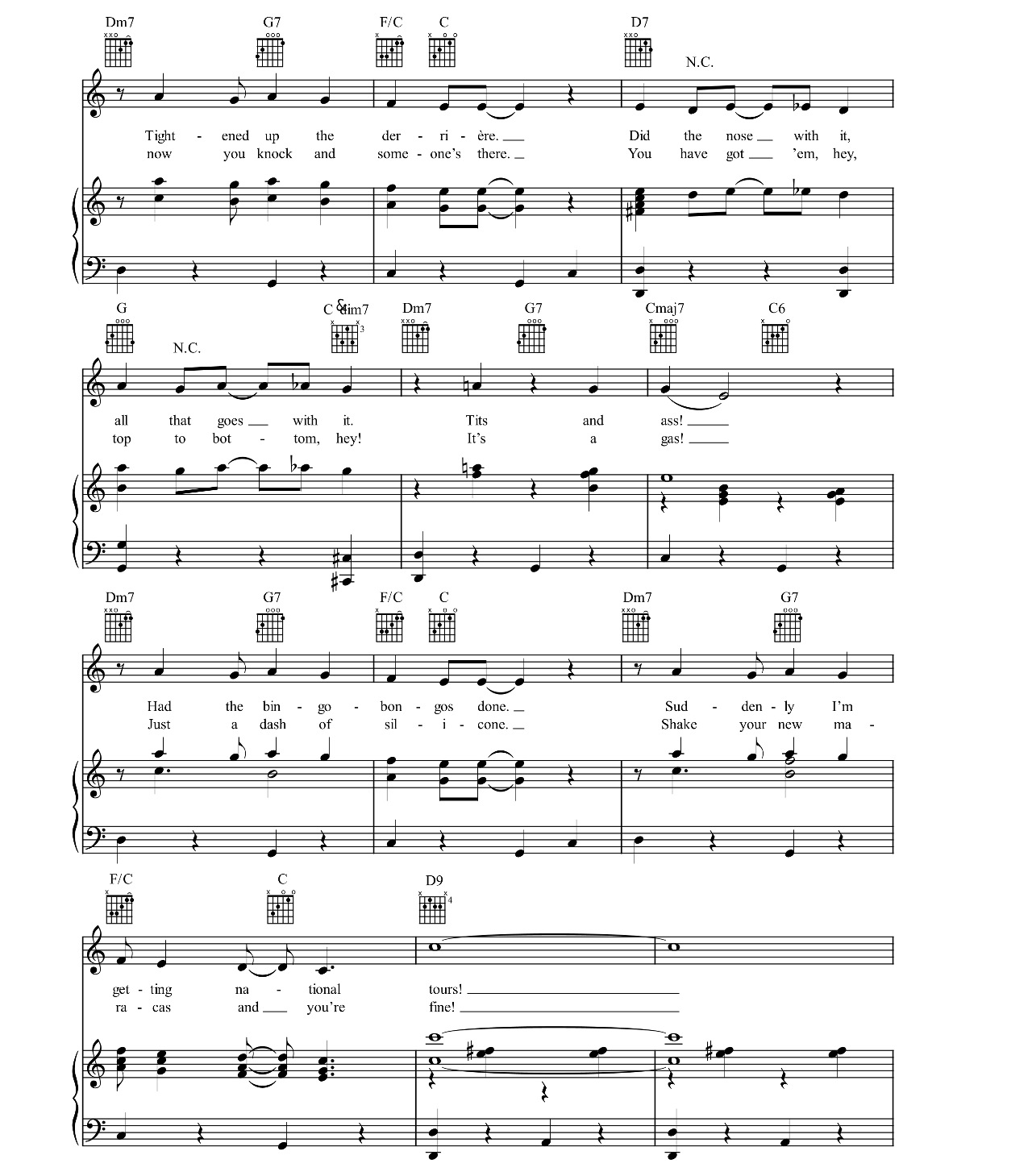 Dance Ten Looks Three (from A Chorus Line) sheet music 3