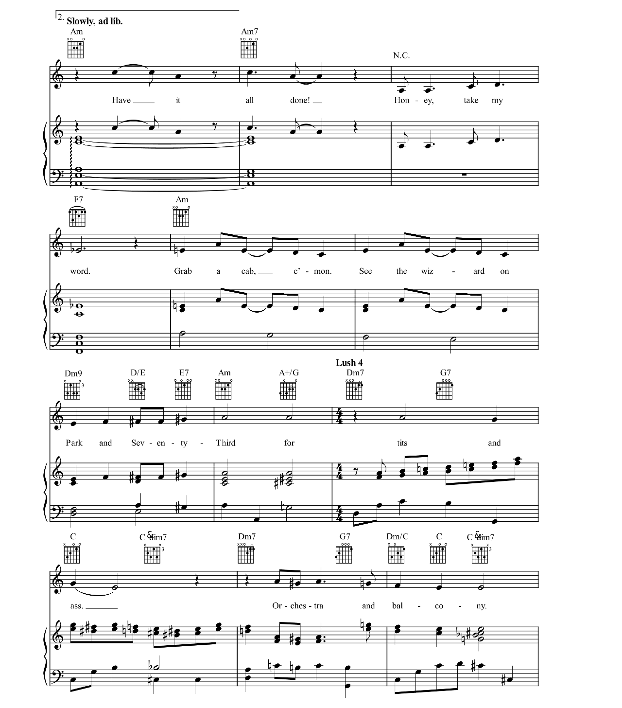 Dance Ten Looks Three (from A Chorus Line) sheet music 5