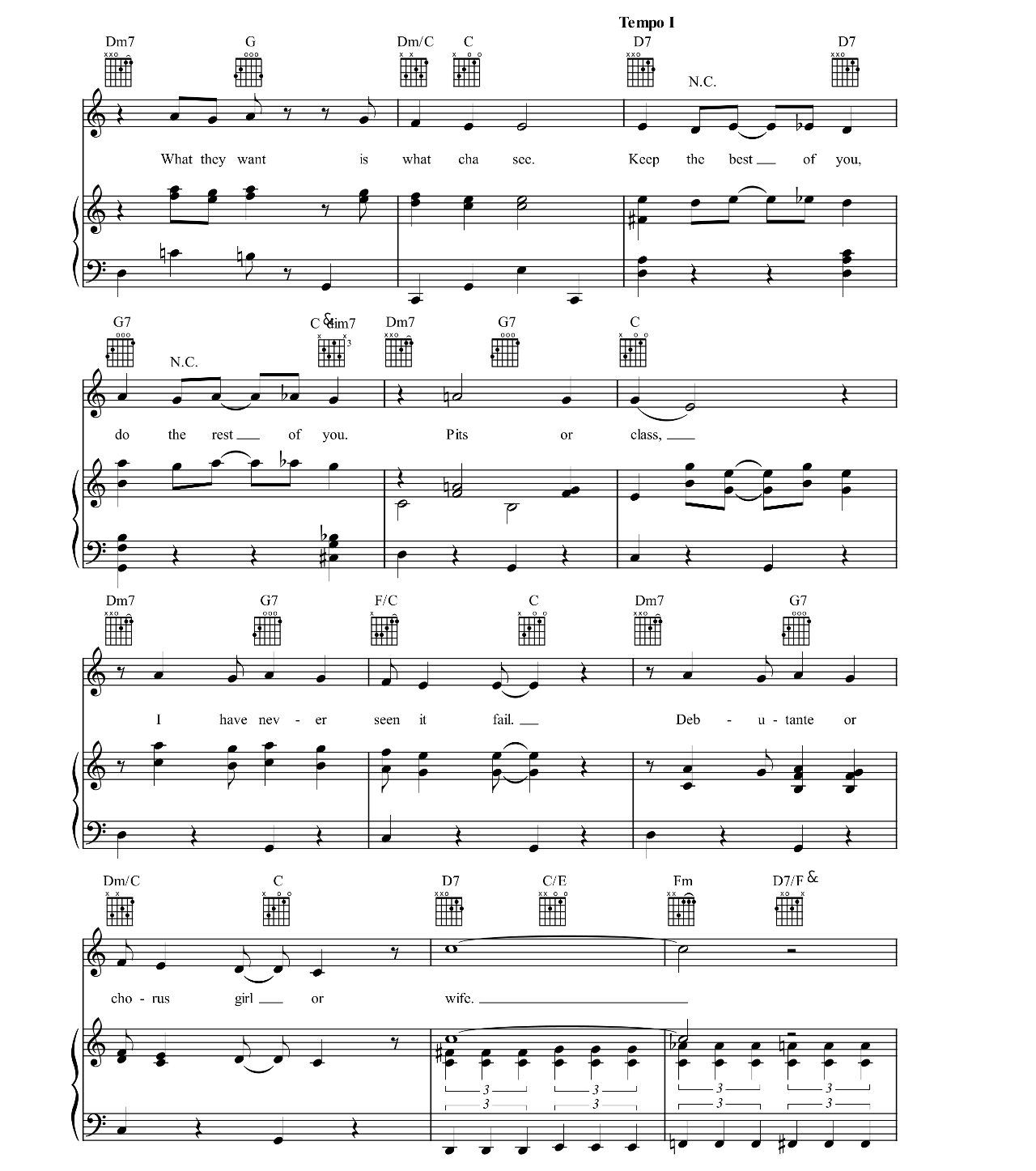 Dance Ten Looks Three (from A Chorus Line) sheet music 6