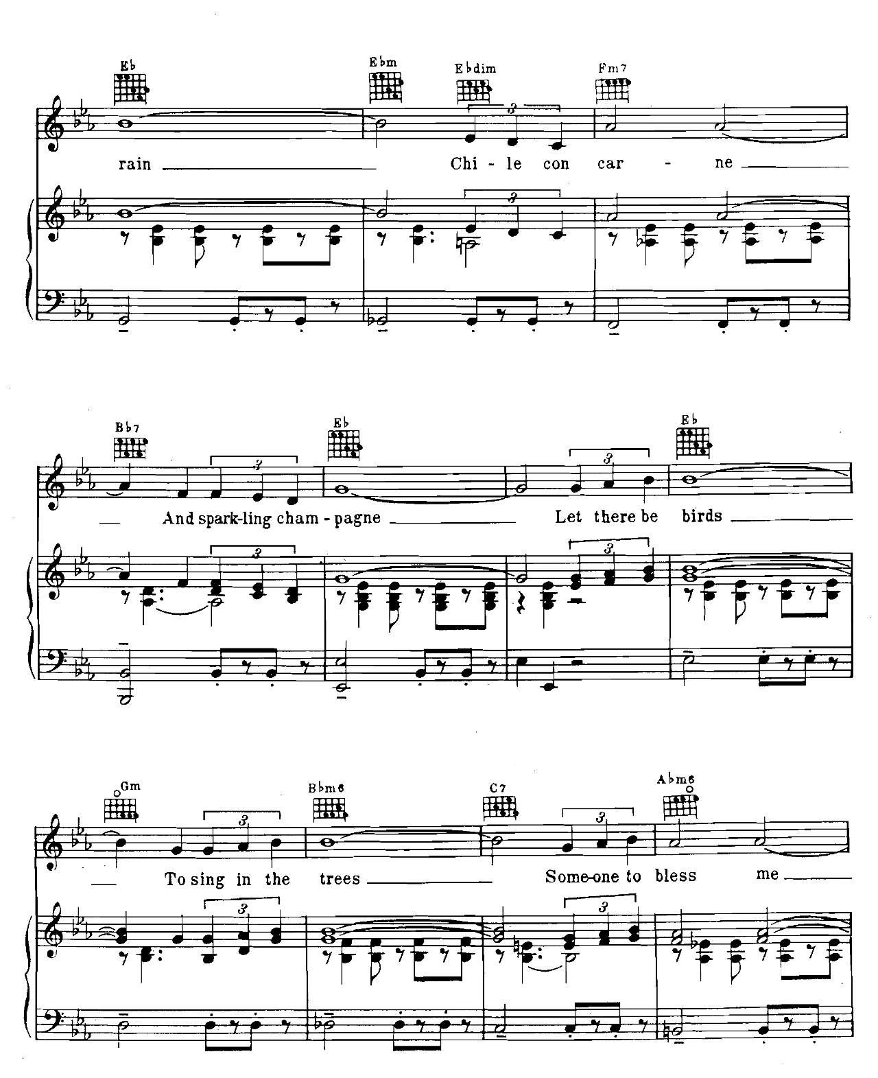 Let There Be Love sheet music 2