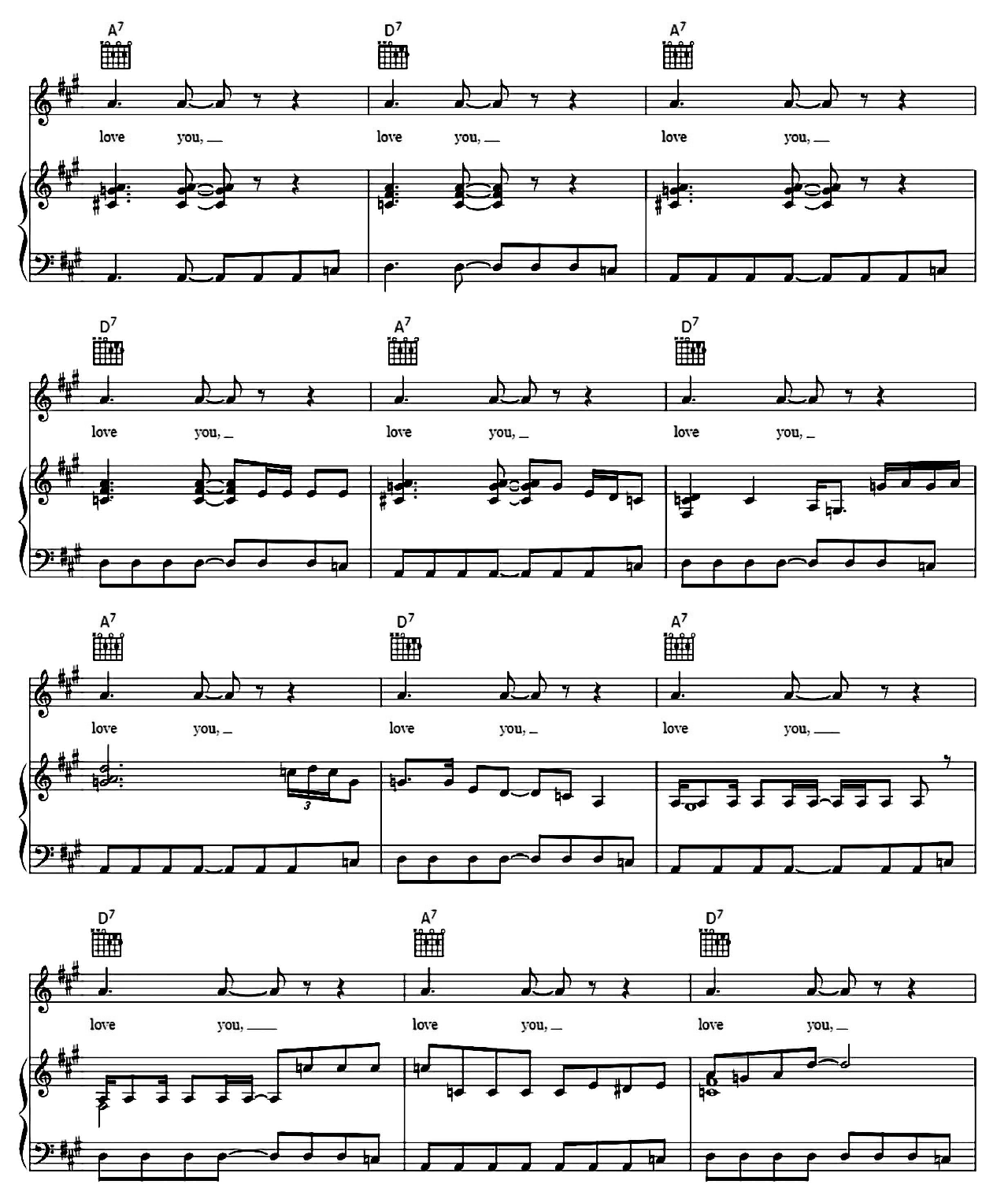 The End sheet music 3