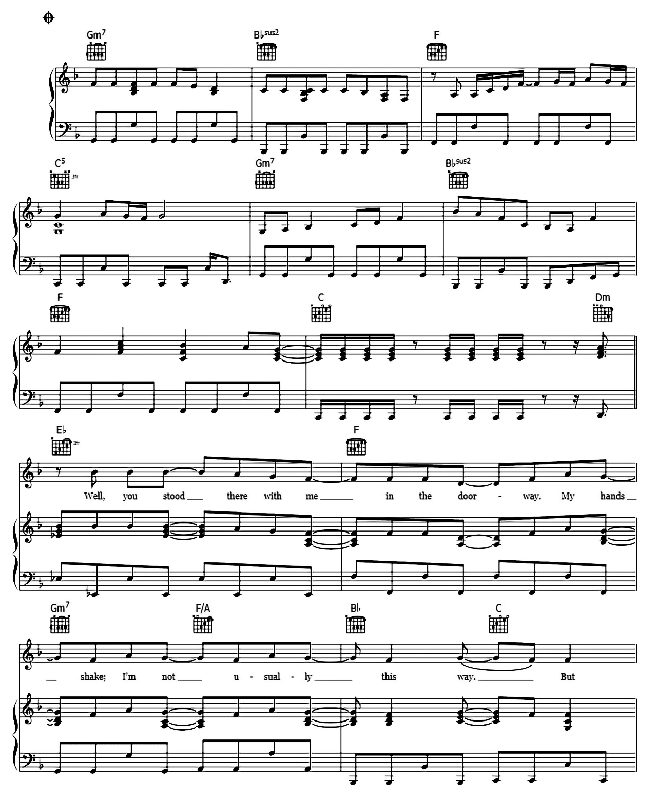 Fearless sheet music 5
