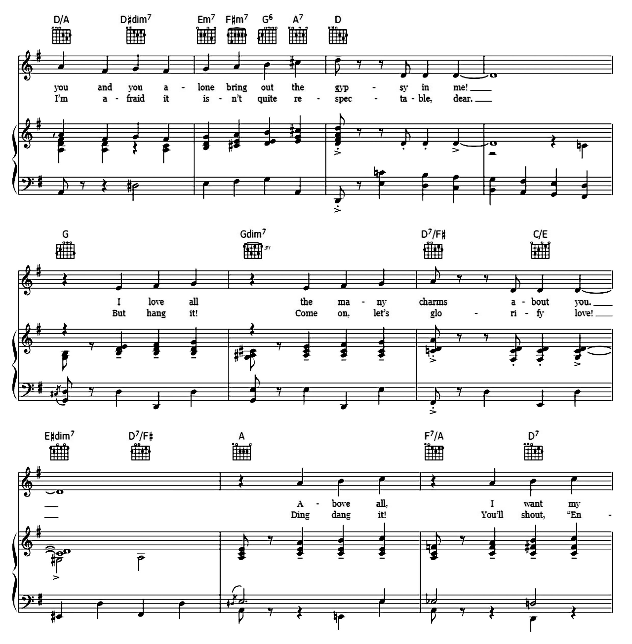 Embraceable You sheet music 4