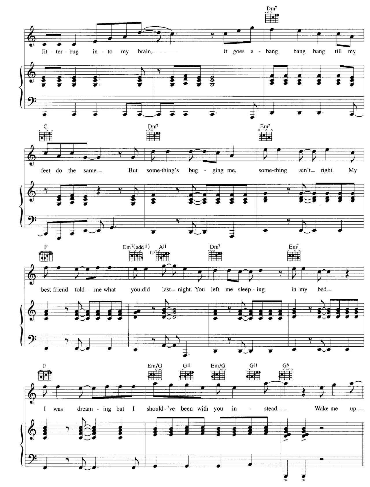 Wake Me Up Before You Go Go sheet music 2
