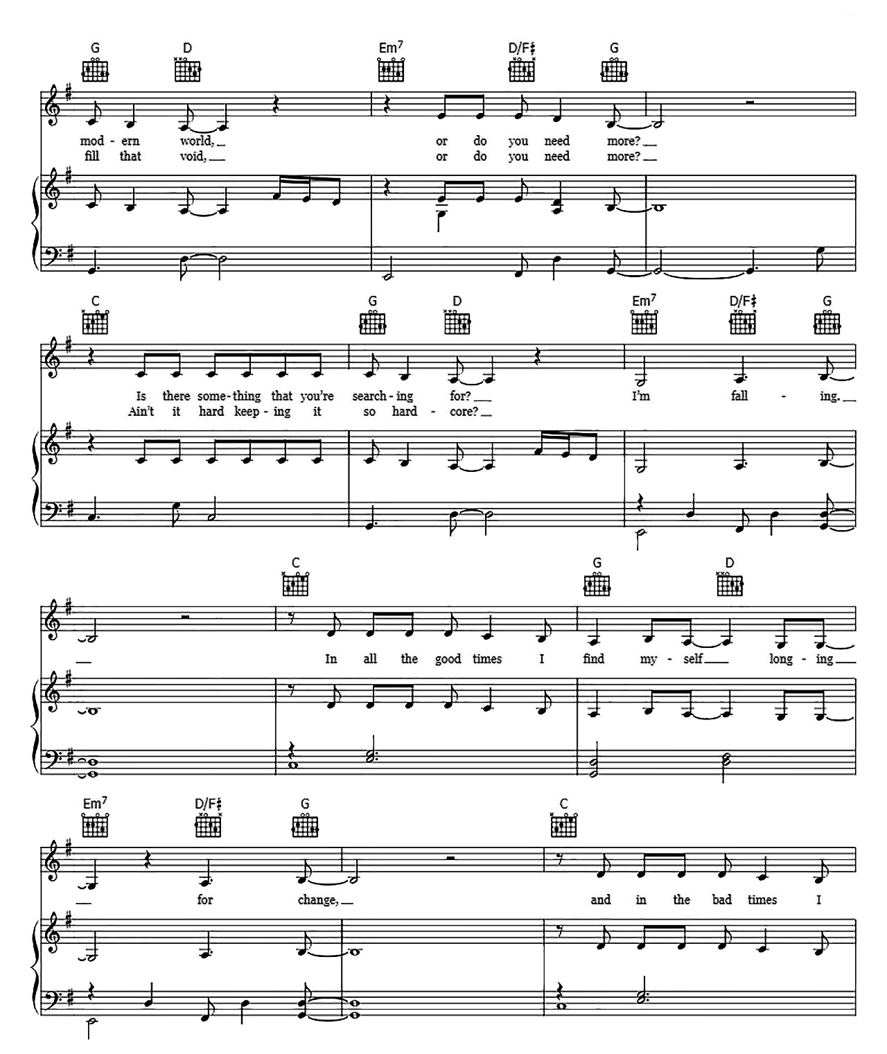 Shallow (from A Star Is Born) sheet music 2