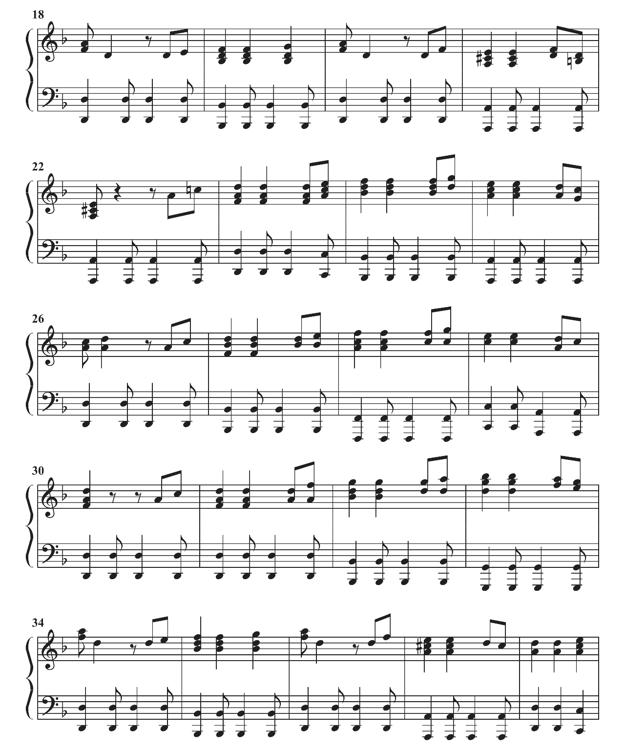 He's A Pirate sheet music 2