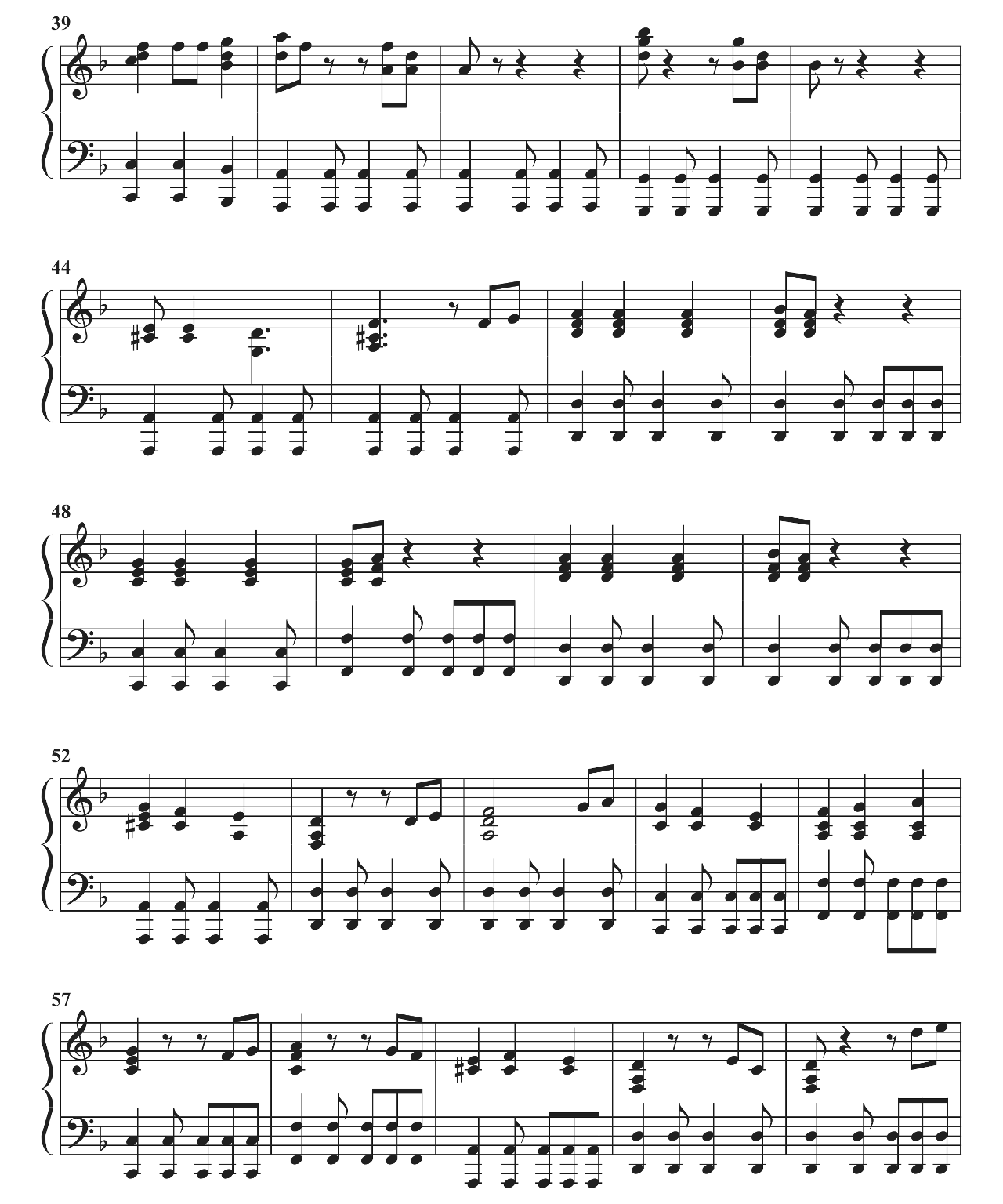 He's A Pirate sheet music 3