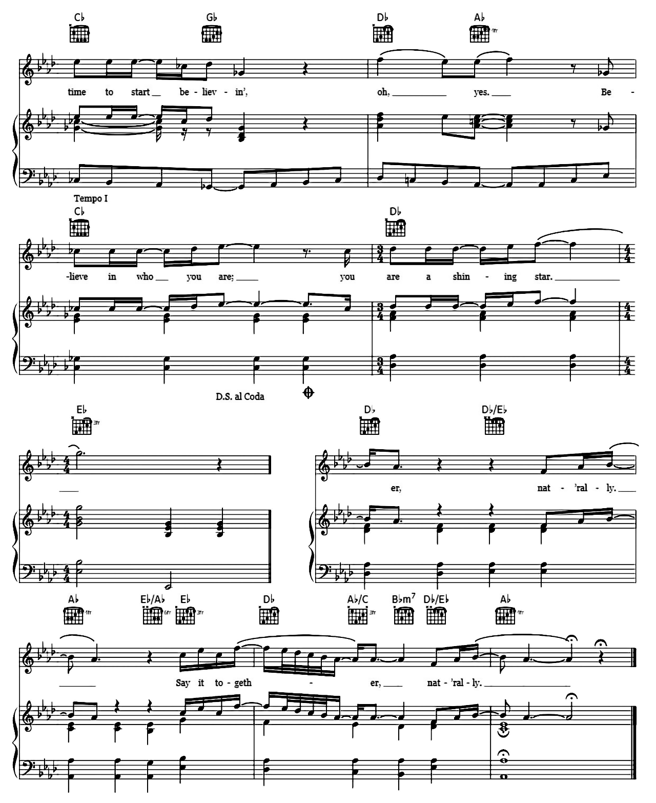 Say You Say Me sheet music 5