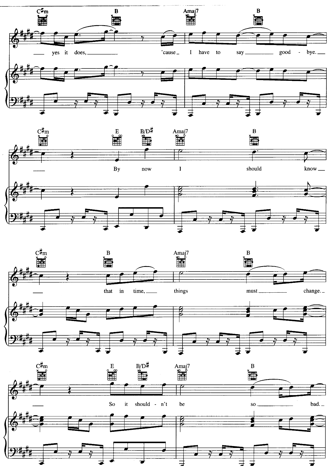 Why Do I Feel So Sad sheet music 2