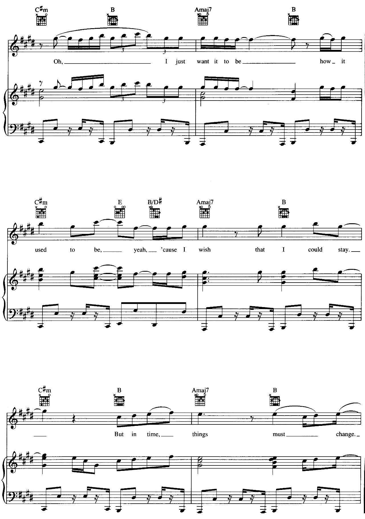 Why Do I Feel So Sad sheet music 4