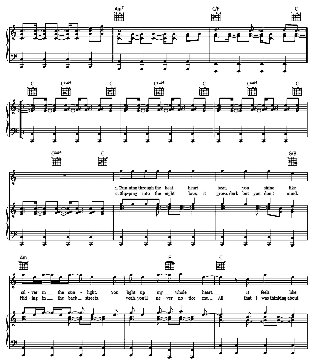 Love Like This sheet music 2