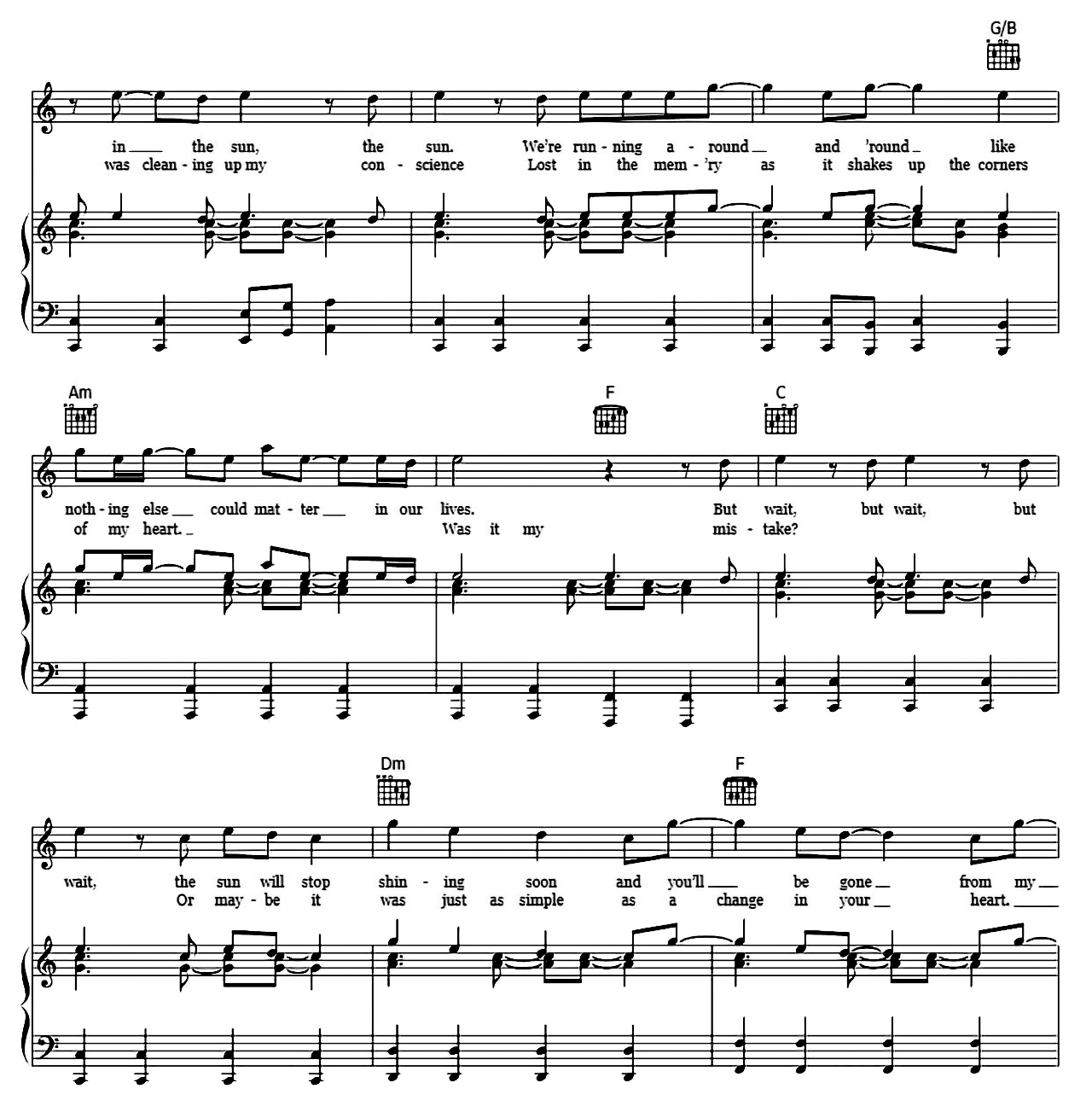 Love Like This sheet music 3