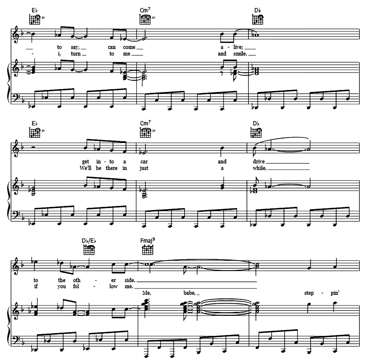 Steppin Out sheet music 5