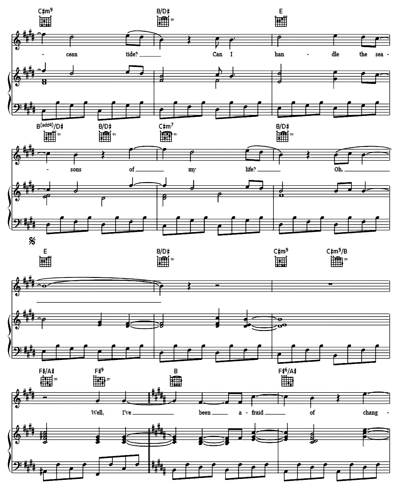 Landslide sheet music 4