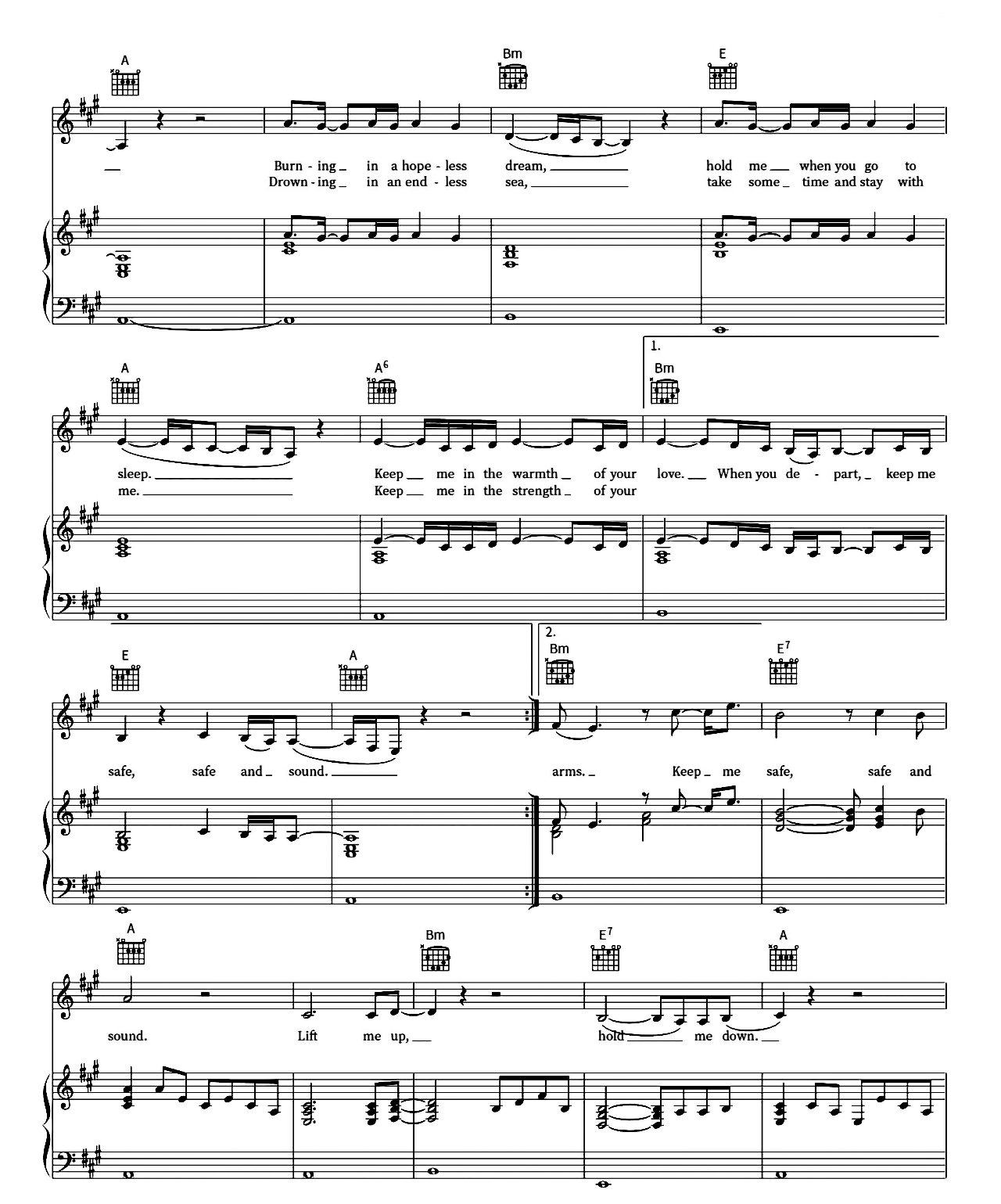 Lift Me Up (From Black Panther Wakanda Forever) sheet music 2