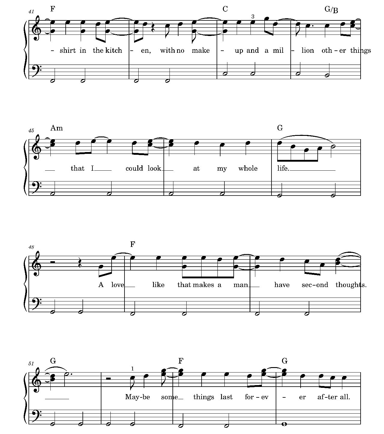 Forever After All sheet music 4