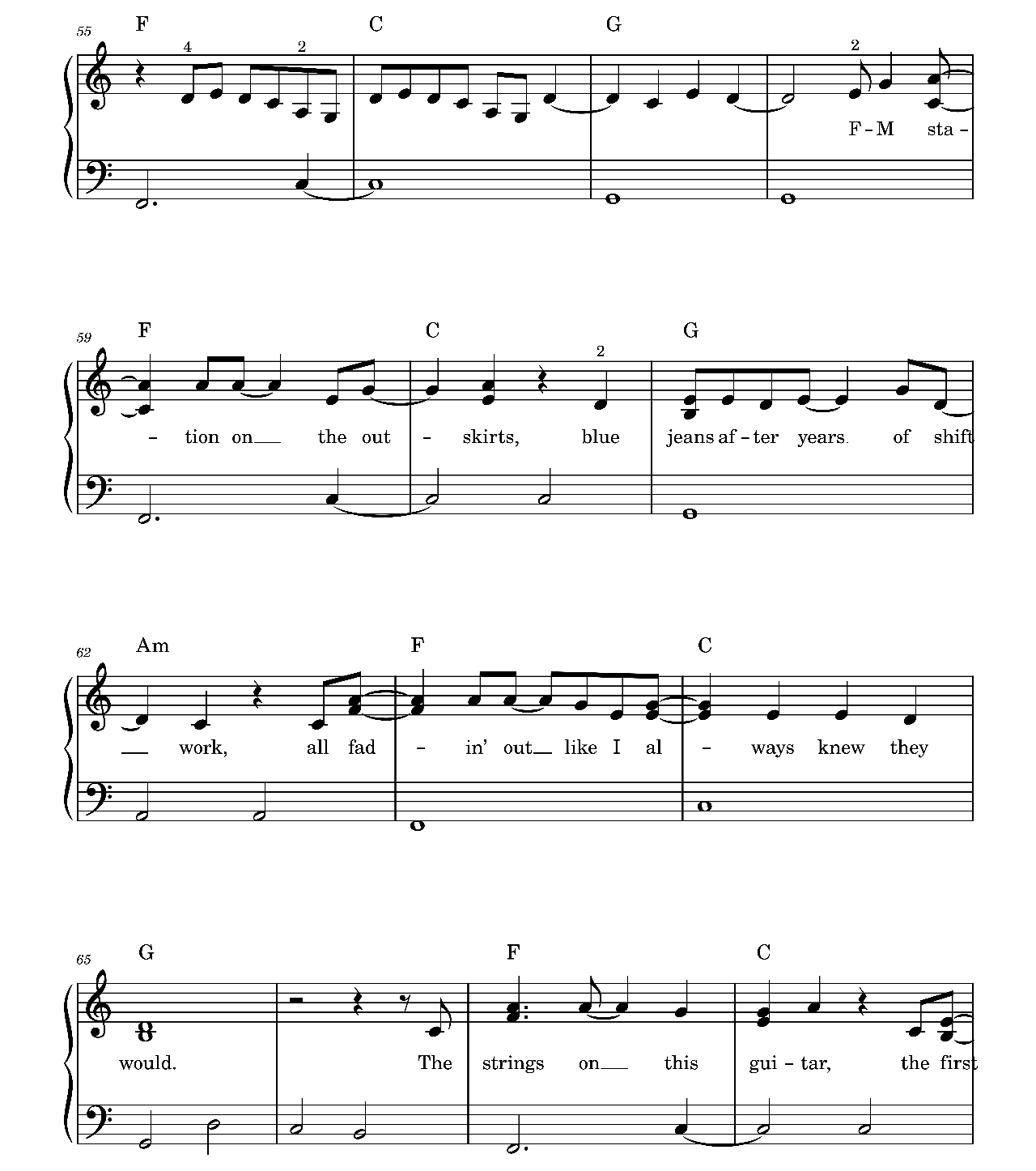 Forever After All sheet music 5