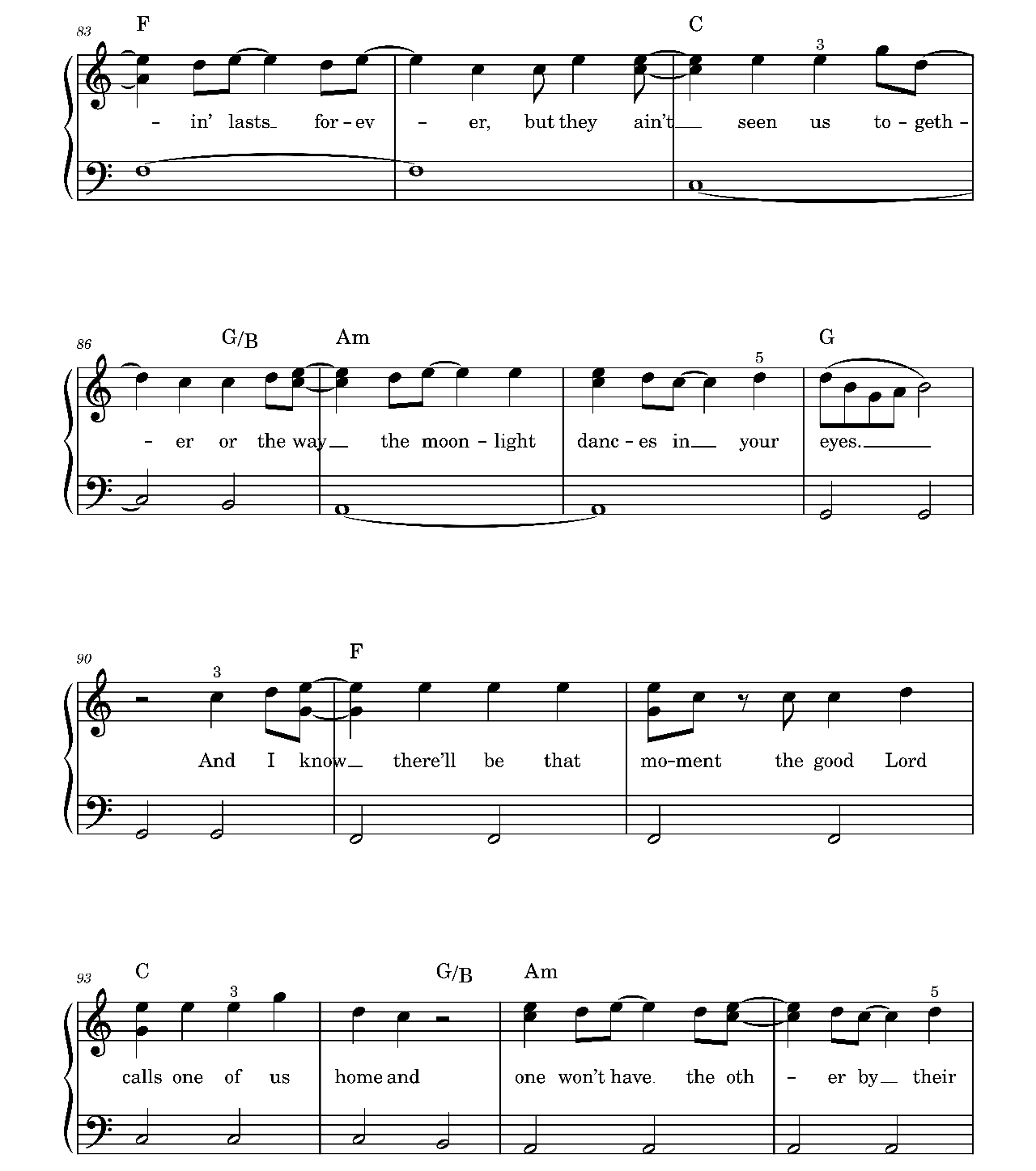 Forever After All sheet music 7
