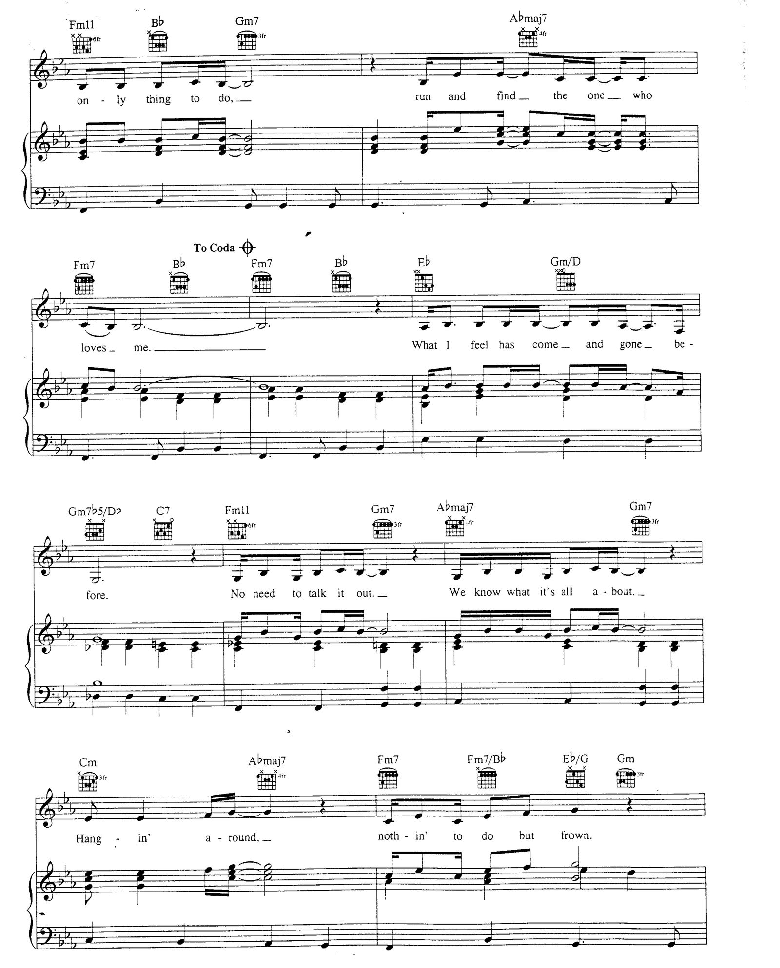 Rainy Days And Mondays sheet music 3