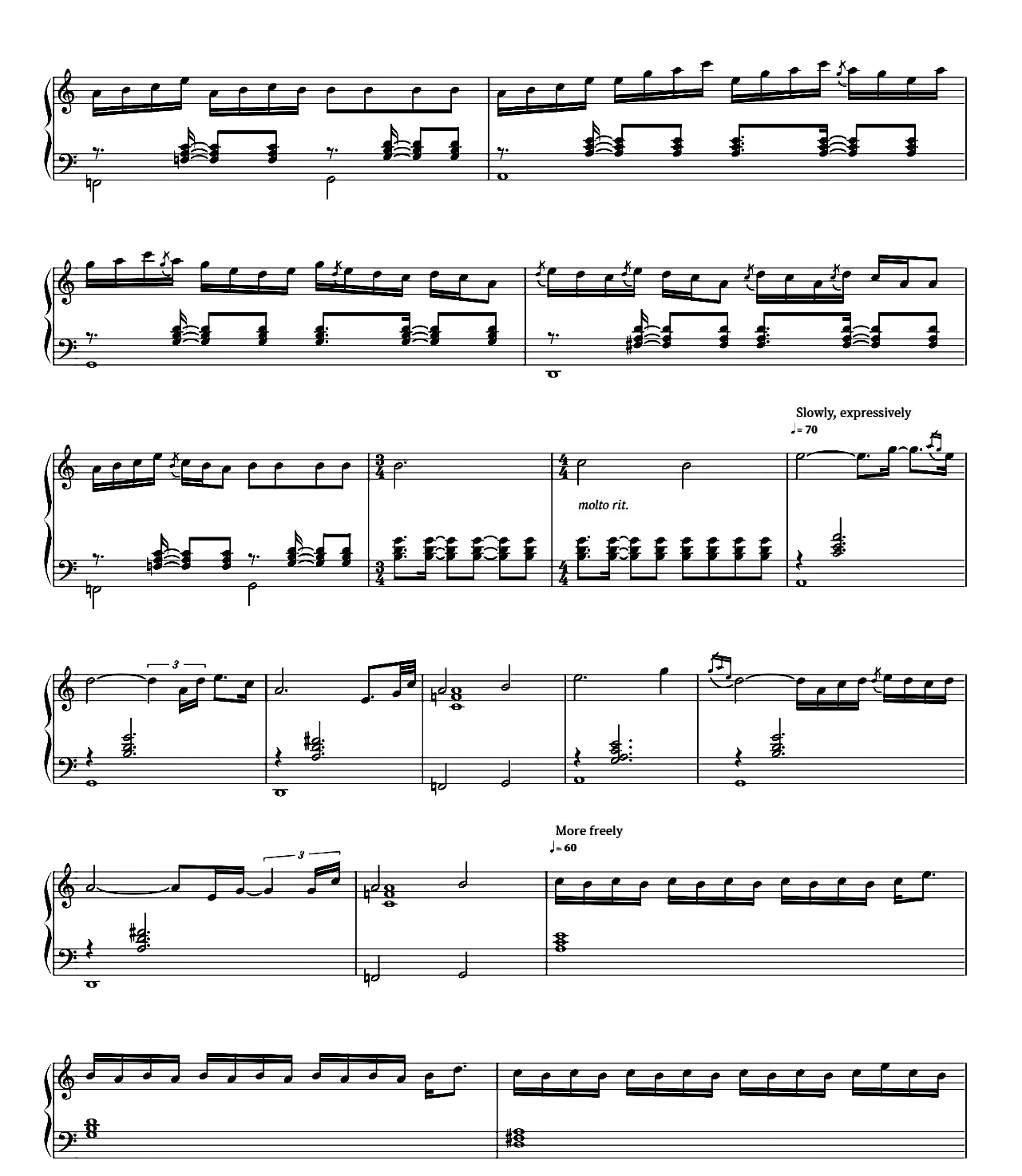 Realta sheet music 4