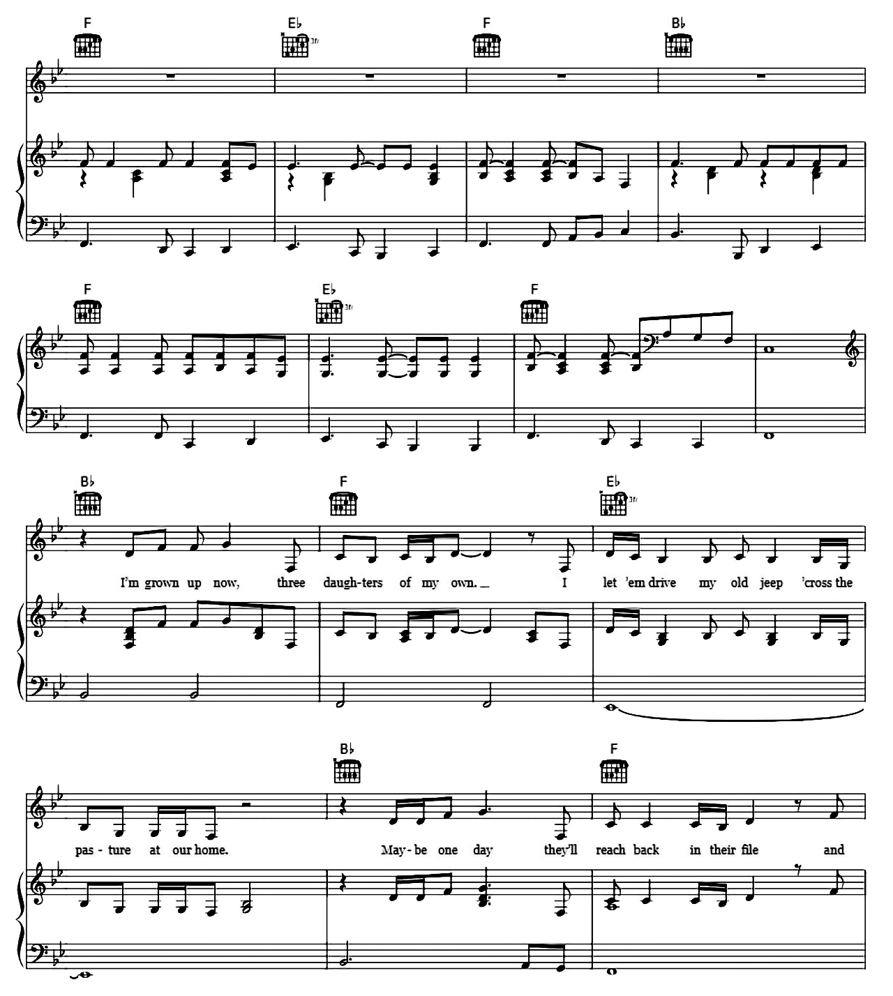 Drive (For Daddy Gene) sheet music 7