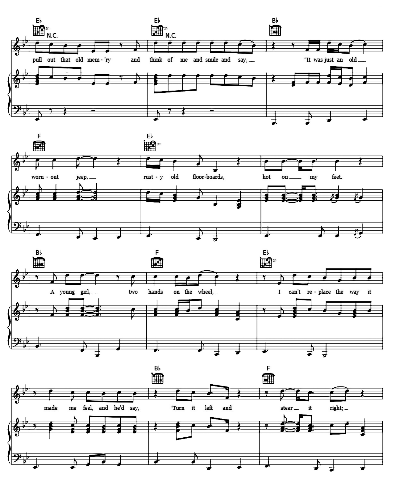 Drive (For Daddy Gene) sheet music 8